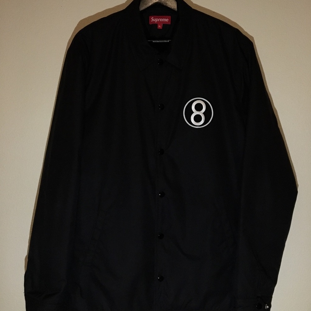 Supreme 8 Ball Coaches Jacket